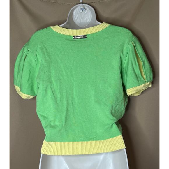 Elhoffer Unique Vintage Tiana Princess Frog Sweater Top L NWOT - Picture 4 of 6